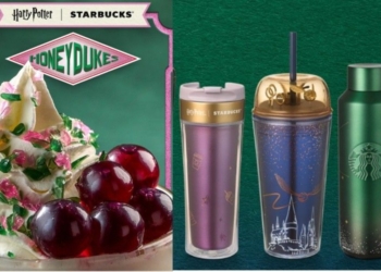 Starbucks introduces limited-edition Harry Potter collection, Honeydukes drinks