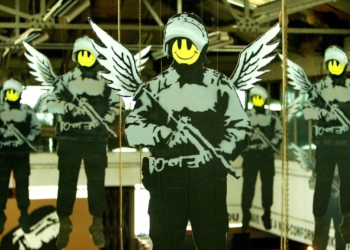 The media may have unmasked British street artist Banksy - again