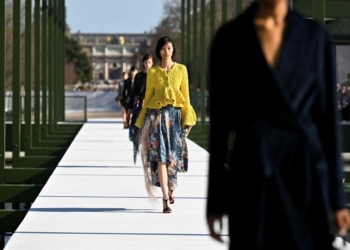 The runway shows go on at Paris Fashion Week, despite the Middle East war