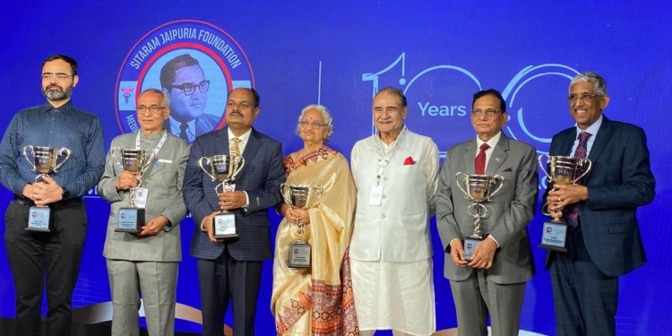 Two Chennai specialists among winners of Sitaram Jaipuria healthcare awards