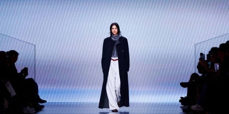 What shape does Armani fashion take now without Giorgio Armani?