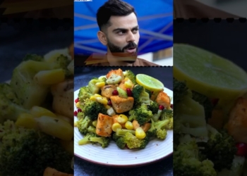 Virat Kohli’s healthy super food Salad 🥗🤤 #healthysalad #salad #viratkohli
