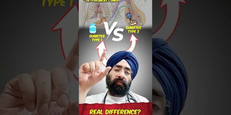 Type 1 Aur Type 2 Diabetes Mein Kya Farak Hai? | Dr. Paramjeet, Cardiologist