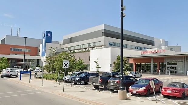 A hospital is shown.