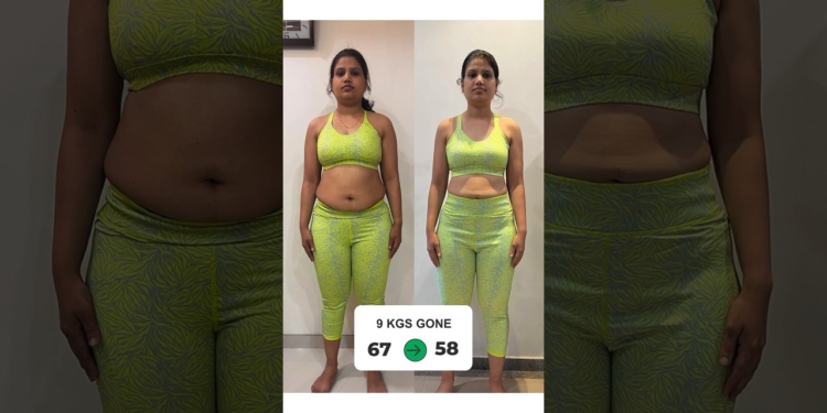 67 kgs to 58 kgs weight loss // Breastfeeding + Thyroid