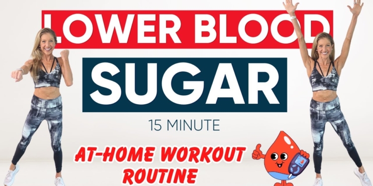 Lower Blood Sugar in 15 Minutes At Home Workout