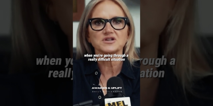 If You Are Depressed Or Anxious, It's A Sign That You Are Mentally Healthy | Mel Robbins Motivation