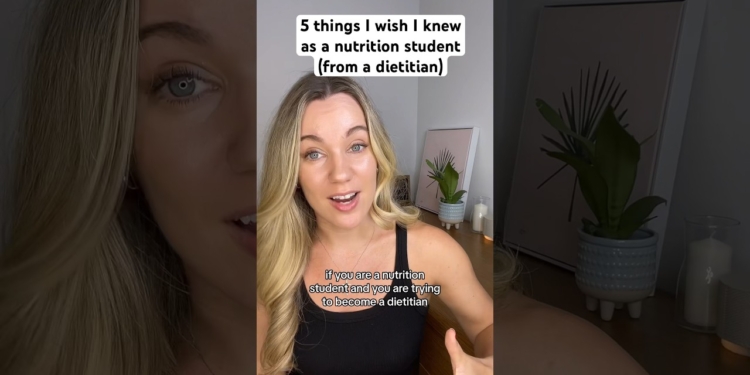 Tips for nutrition students! #dietitian #nutrition #nutritionstudent