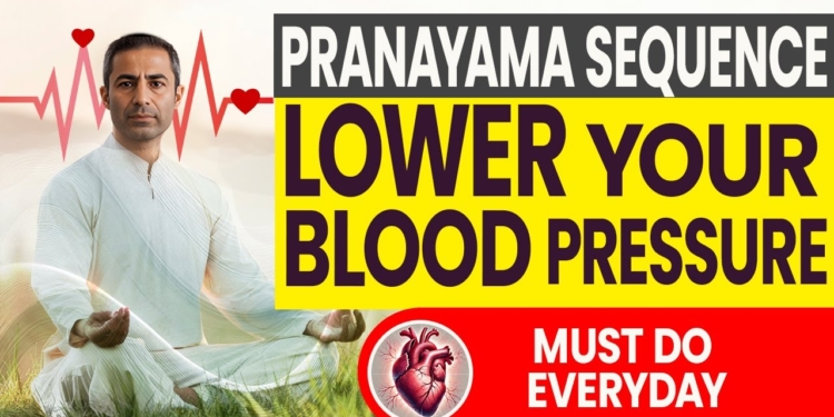 Breathing Exercises to Lower Blood Pressure in 10 minutes | Control High BP