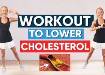 BEST Workout To Lower Cholesterol (15 MIN / LOW IMPACT)