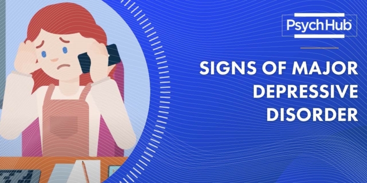 Signs of Major Depressive Disorder