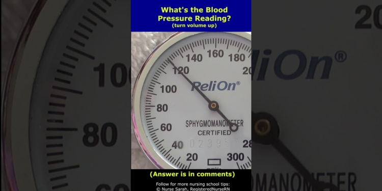 Manual Blood Pressure Check Off: What is this Blood Pressure Reading?