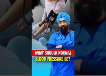 How Much Should Normal Blood Pressure Range? #shorts #hearthealth #education