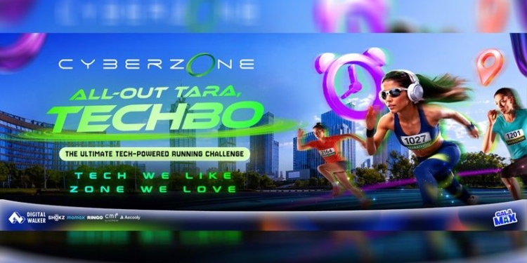 All-out Tara Techbo: Cyberzone and Digital Walker team up to reward your running era