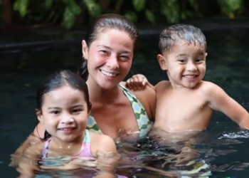 Andi Eigenmann says no one forcing her children to do surfing