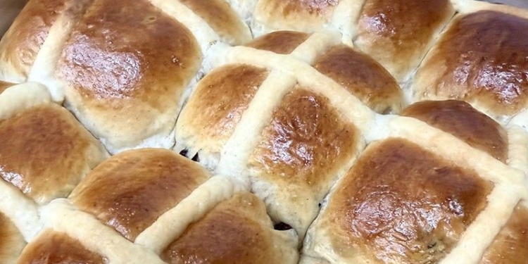 Chef Jill Sandique teaches how to make Hot Cross Buns