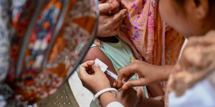 Child vaccine catch-up drive on course to hit target: UN
