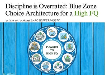 Discipline is overrated: Blue zone choice architecture for a high FQ