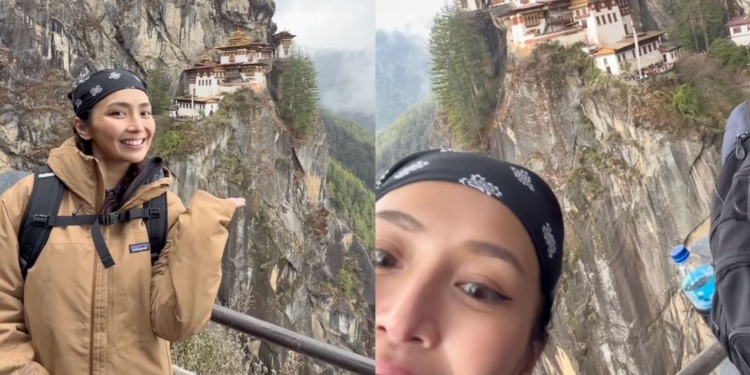 Kathryn Bernardo hikes in Bhutan, 14 years since