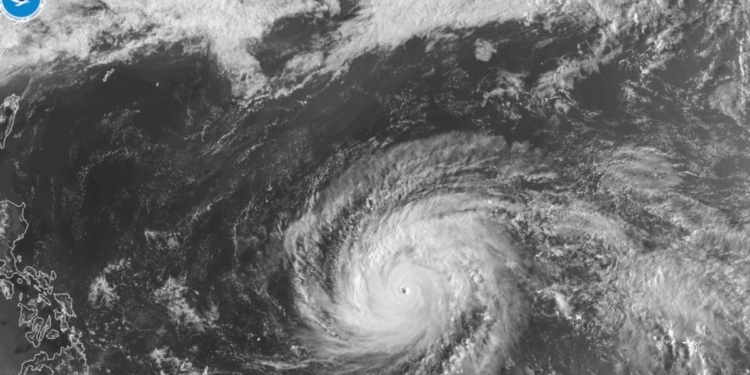 Monster typhoon in the Pacific Ocean is bearing down on group of remote US islands