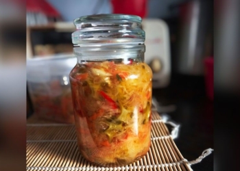 Pickled veggies with