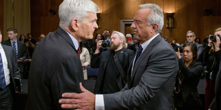 RFK Jr. Faced Congress. A Physician-Senator's Competing Loyalties Were on Display.