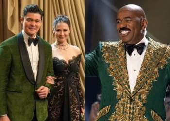 Steve Harvey invites Dingdong Dantes, family to