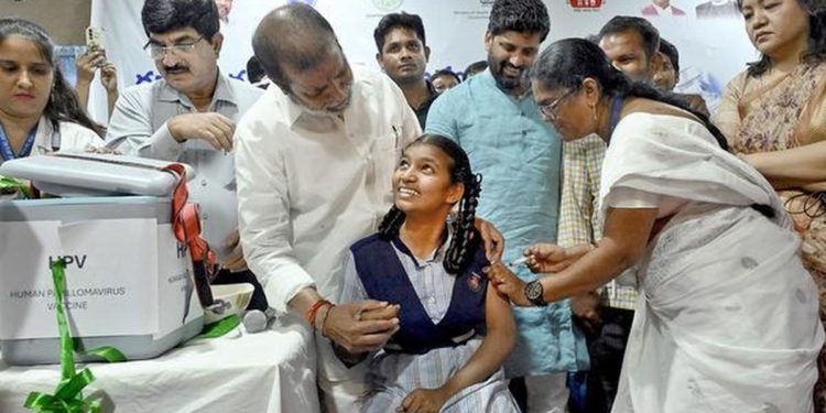 Telangana vaccinates over 24,000 girls against HPV in first month; Khammam leads, Narayanpet records lowest uptake