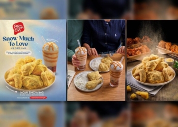 Treat yourself to a snowy escape this summer with Bonchon&acirc;s Snow Cheese Chikin and Caramel Snow Ice Coffee