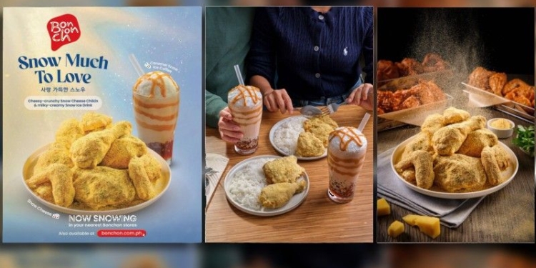 Treat yourself to a snowy escape this summer with Bonchon&acirc;s Snow Cheese Chikin and Caramel Snow Ice Coffee