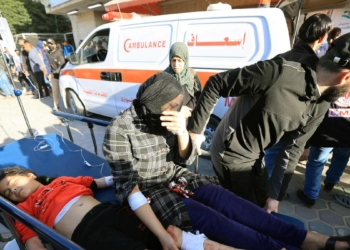 When war reaches the ward