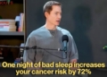 Bryan Johnson highlights vital sleep-cancer connection