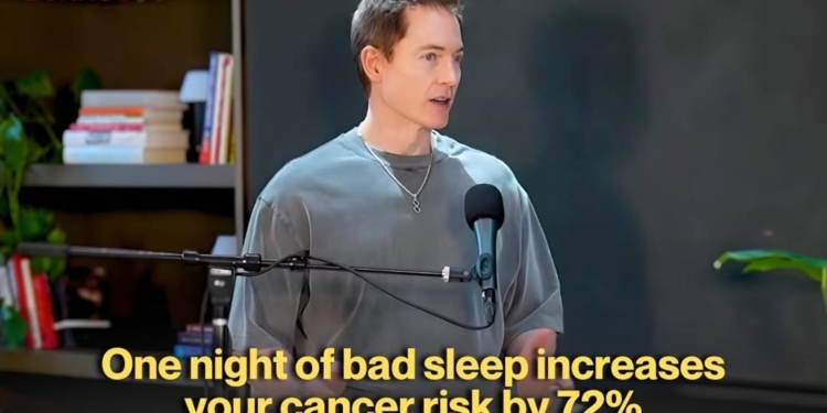 Bryan Johnson highlights vital sleep-cancer connection
