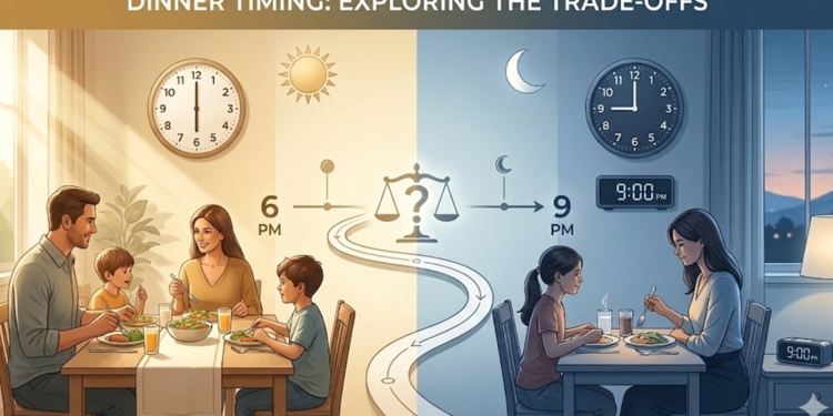 Is 6 pm really the ideal dinner time?