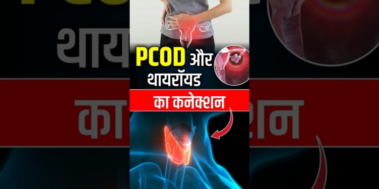 PCOD और थायरॉयड का कनेक्शन | Stree Vaidya by Dr Monika #pcod #shorts #youtube
