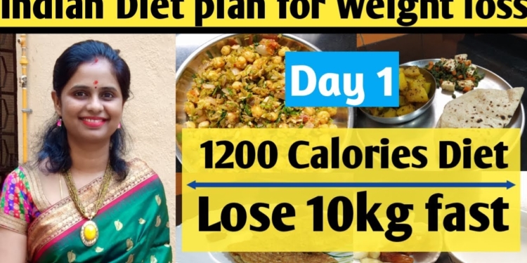 Indian diet plan for weight loss | Full day diet plan |Weight loss diet plan |1200 calorie meal plan