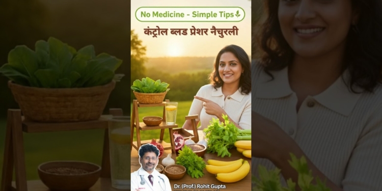 No Medicine, Just Lifestyle! | 8 Natural Tips to Control High Blood Pressure | Dr Rohit Gupta