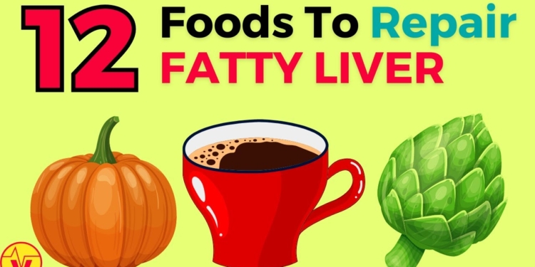 15 Foods Good For Fatty Liver Repair | Heal & Repair Fatty Liver | VisitJoy