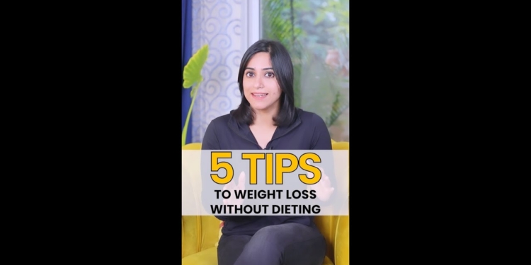 5 Tips to Weight Loss Without Dieting #shorts