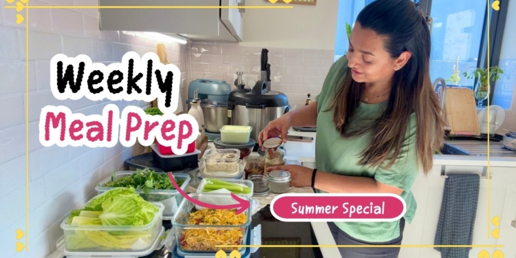 Indian Weekly Meal Prep & Planning | Time-Saving Cooking Tips | Easy Summer Recipes & Storage Hacks
