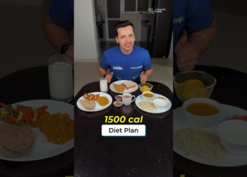 1500 calories Weight Loss Diet Plan (Indian Homemade Food)