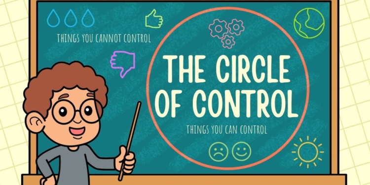 Circle Of Control Activity For Kids – Good Mental Health And Stress Management