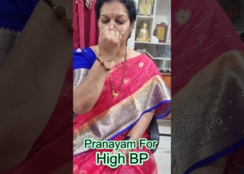 One Pranayam for High BP - Practice 5 Minutes regularly 👍🙌