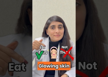 Healthy diet for glowing skin | What to eat for glowing skin | Food for glowing skin #dermatologist