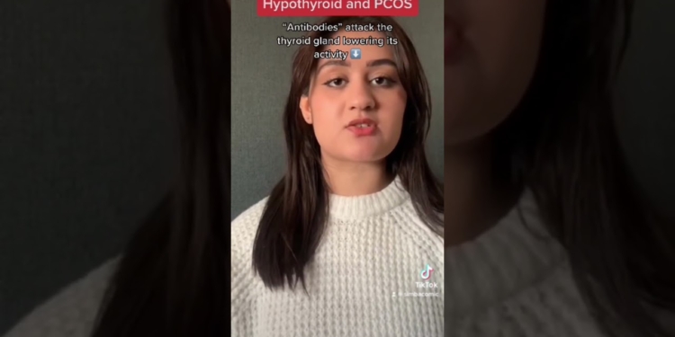 PCOS and hypothyroidism #pcos #pcosawareness #pcoslife #hypothyroidism #hypothyroid #thyroidhealth