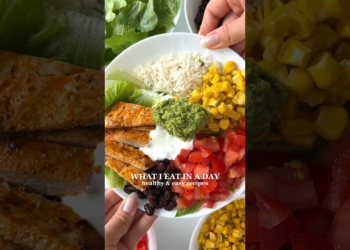 WHAT I EAT IN A DAY | 100G+ Protein | Link to Full Recipes⬆️ #healthyrecipes #whatieatinaday