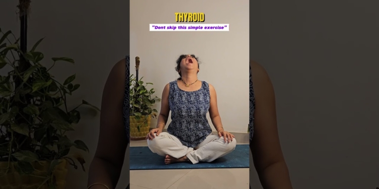 “Thyroid Health: Don’t Skip This Simple Daily Exercise to Balance Hormones Naturally”