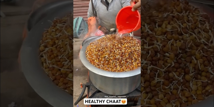 HEALTHY CHAAT😍 | Indian street food #shorts