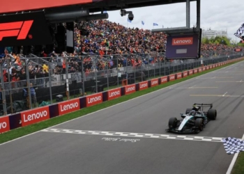 Antonelli takes fourth win in a row after Russell retires in Canada