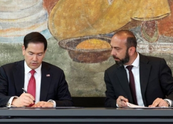 US and Armenia sign partnership agreement ahead of Armenian election